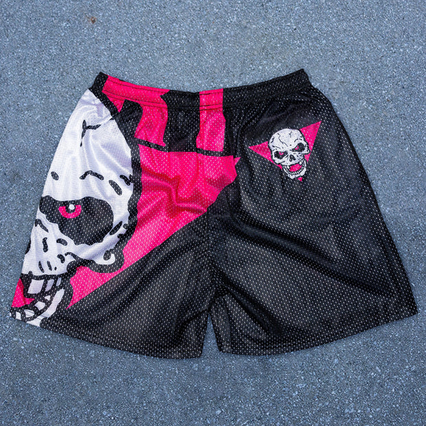 Fashion Skull Personality Retro Street Shorts