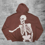Western cowboy robber casual street hoodie