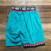 Street style casual sports print shorts