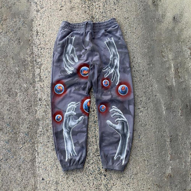 Longing for the earth street casual trousers
