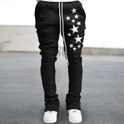 Street Style Retro Flared Pants