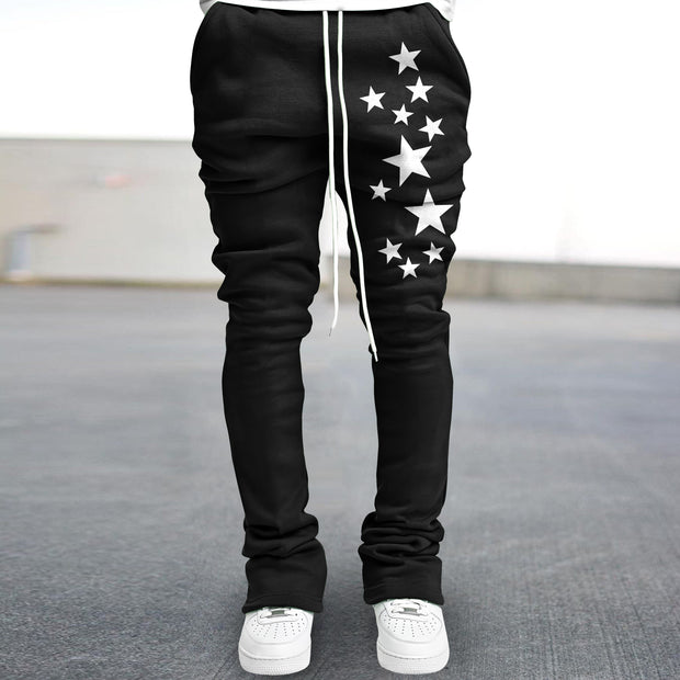 Street Style Retro Flared Pants