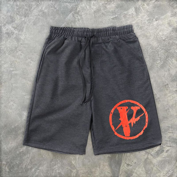Personalized casual print sports shorts