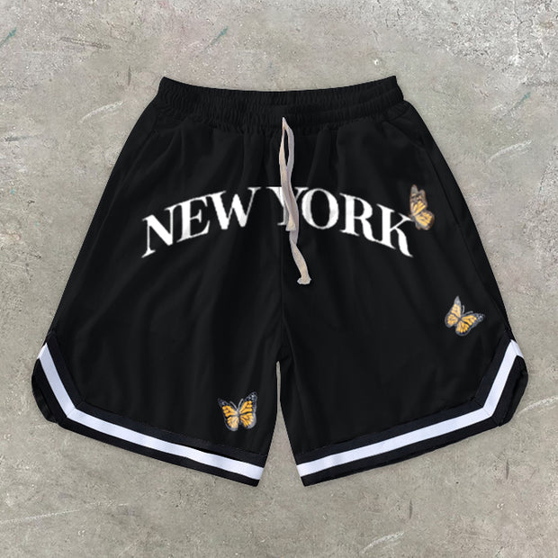 Contrast Sports New York Butterfly Street Shorts
