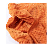 Cartoon Retro Casual Mesh Sports Short