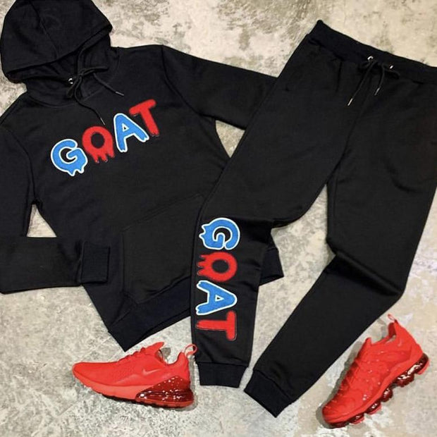 Personalized printed casual basic sportswear suit