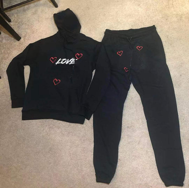 Love's home casual street sports suit