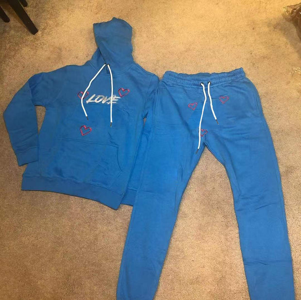 Love's home casual street sports suit