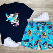 Personalized printed leisure sports suit