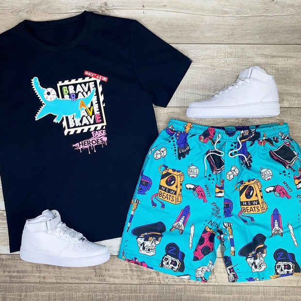Personalized printed leisure sports suit