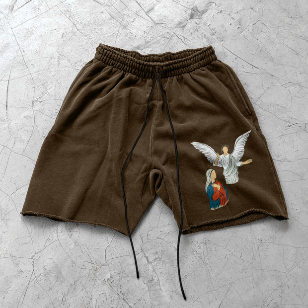 Retro personality casual casual street shorts
