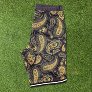 Fashion retro cashew flower sports casual shorts