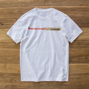 Fashion letter print casual short-sleeved T-shirt