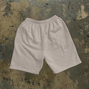 Retro oil painting print casual street shorts