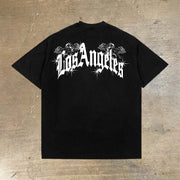 Retro Casual Street Los Angeles T-Shirt