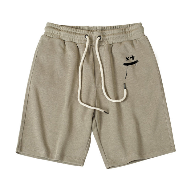 Personalized casual smile men's shorts
