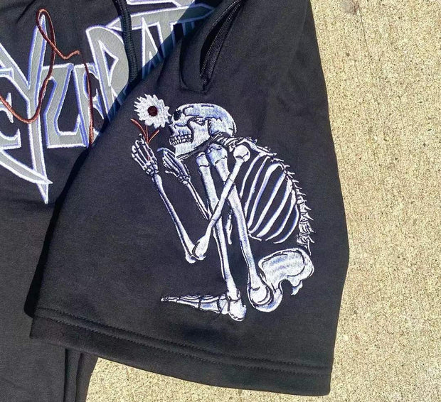 Daisy skull casual street sports shorts