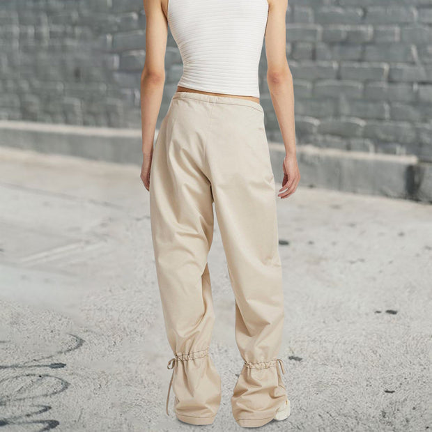 Personalized loose street fashion flared trousers