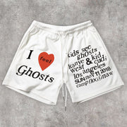 Retro Fashion Street Hip Hop Sports Shorts