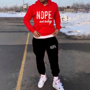 Nope Not Today Printed Two-Piece Set