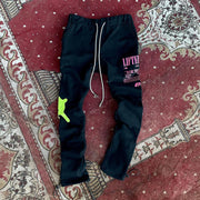 Trendy brand comfortable hip-hop street sweatpants drawstring trousers