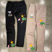 Love graffiti casual street sports home pants