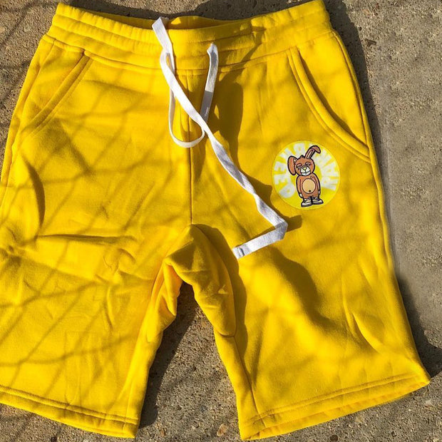 Casual sports print shorts