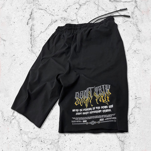 Street Snake Print Shorts
