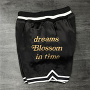 Fashion trend print retro shorts