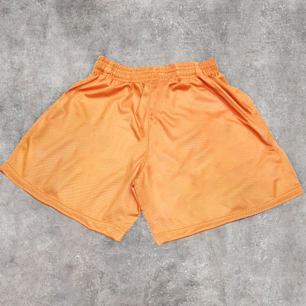 Cactus Cross Pattern Fashion Mesh Shorts