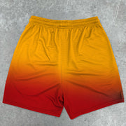 Gradient statement retro street shorts