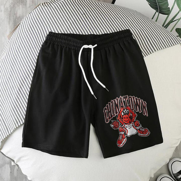 Personalized print shorts