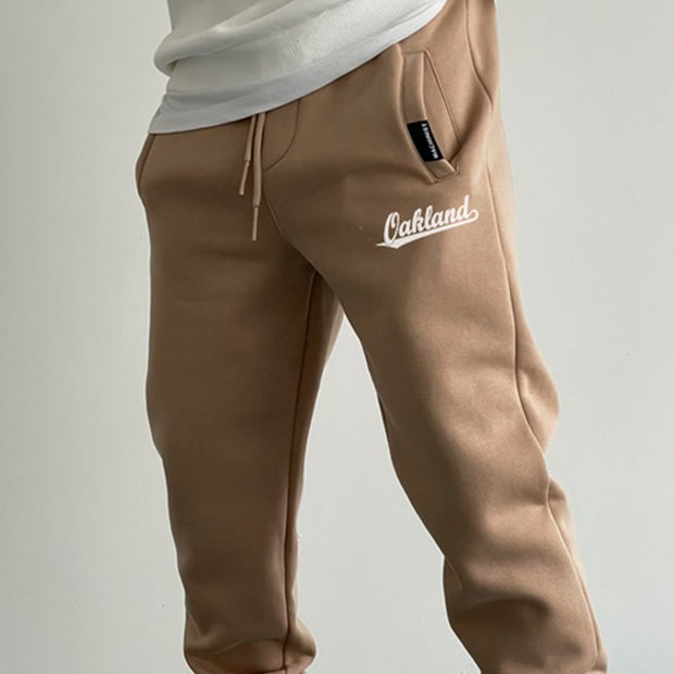 Casual fashion Oakland wool track pants