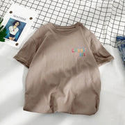Casual loose fashion short sleeve T-shirt