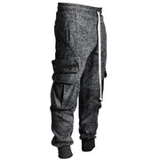 Overalls men's autumn and winter new sports and leisure multi-pocket hip-hop high street trousers men