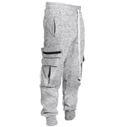 Overalls men's autumn and winter new sports and leisure multi-pocket hip-hop high street trousers men