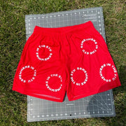 Fashion street print shorts