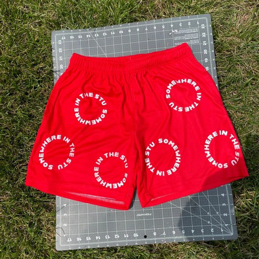 Fashion street print shorts