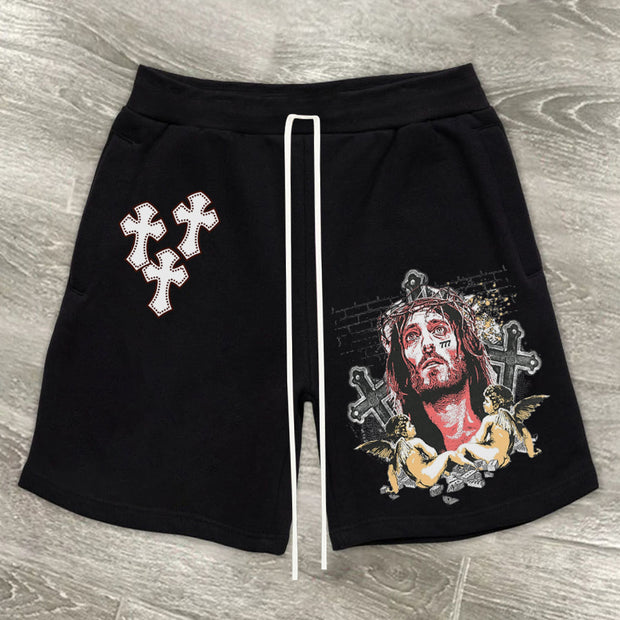 Retro Casual Street Sports Shorts