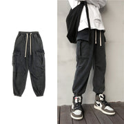 Drawstring trousers for boys sports casual trousers