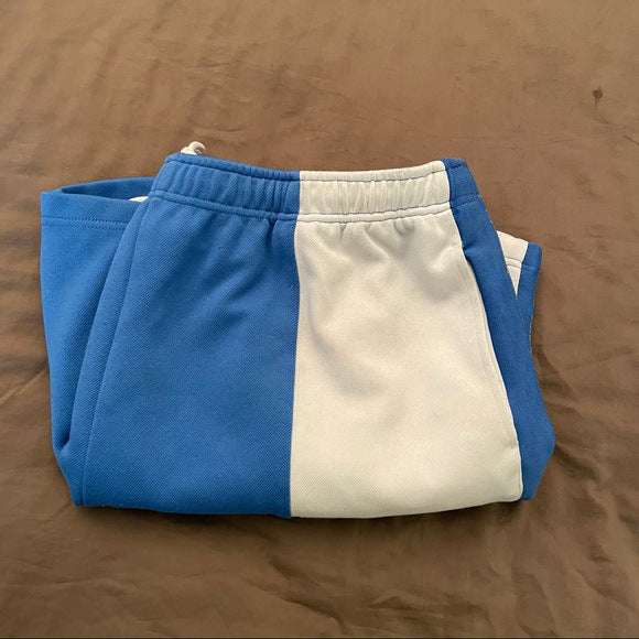 Casual street personality stitching contrast shorts