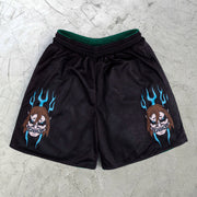 Retro fashion street cartoon shorts