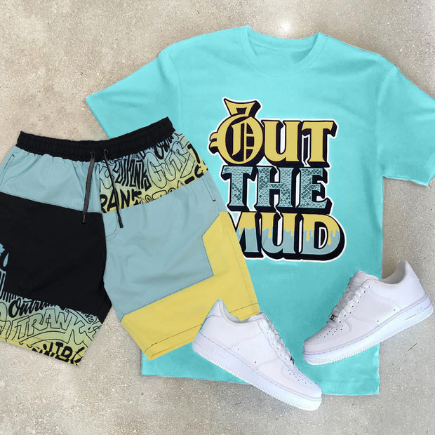 Fashion casual alphabet print set