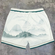 Fashion Art Casual Mesh Shorts
