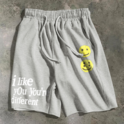 Personalized street print shorts