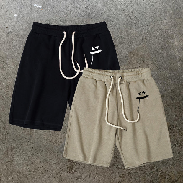 Personalized casual smile men's shorts