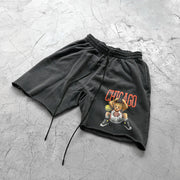 Trendy hip-hop personality casual loose shorts