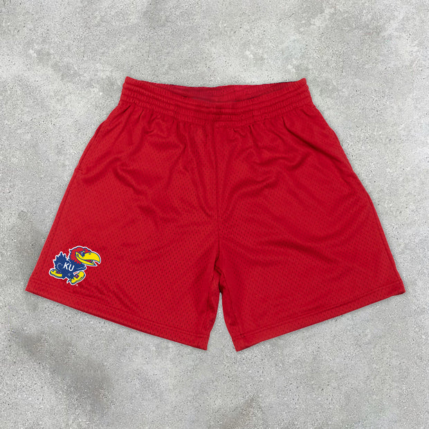 Fashion Printed Mesh Training Sports Shorts