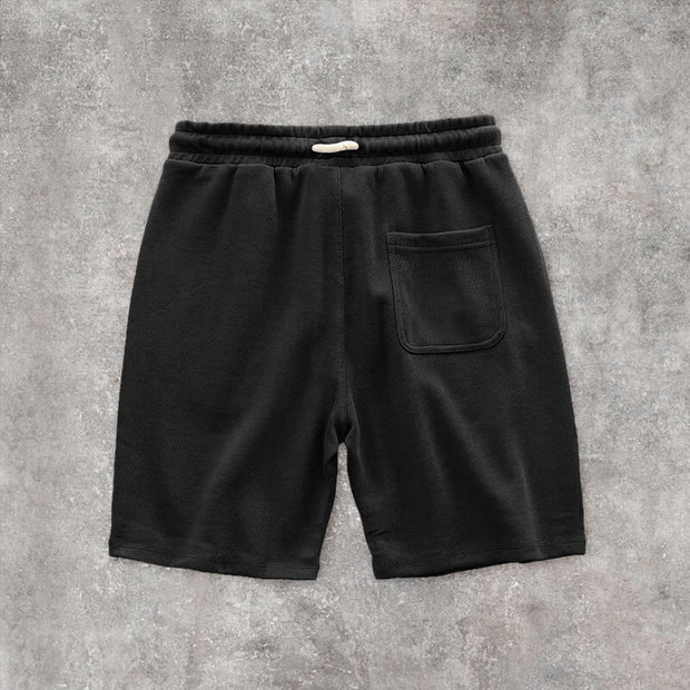 Personalized print retro fashion shorts