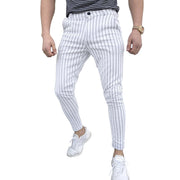 New striped men's casual pants